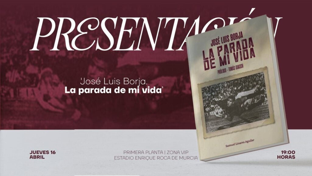 El Enrique Roca de Murcia acogerá la presentación del libro ‘La parada de mi vida’ de José Luis Borja