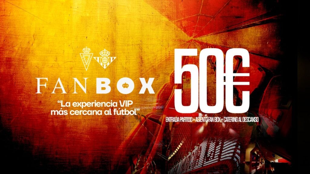 Hazte con tu entrada para la “Fan Box” por 50€ para el Real Murcia – Betis Deportivo: la experiencia VIP más cercana al fútbol