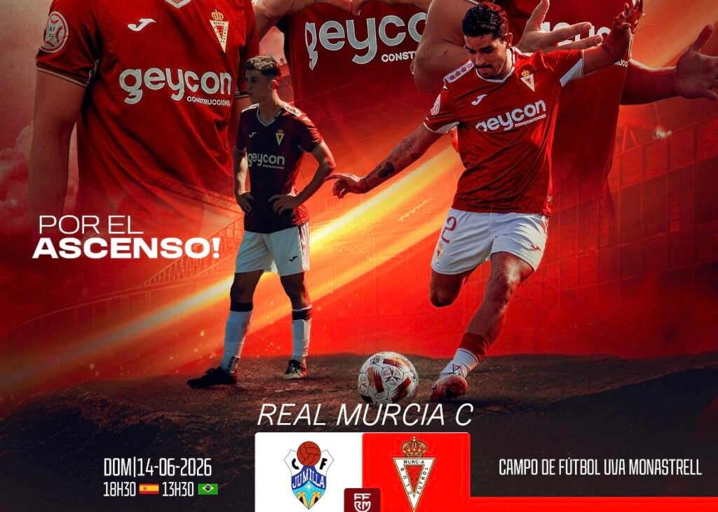El Real Murcia C buscará ascender a Preferente este domingo visitando al Jumilla