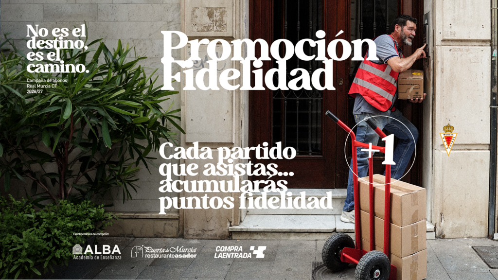 ¡Abónate! El Real Murcia premiará la fidelidad de sus abonados con un nuevo programa de recompensas