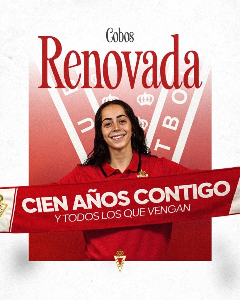 ¡Ángela Cobos, renovada! Calidad e imaginación para el Real Murcia Femenino 2026/27