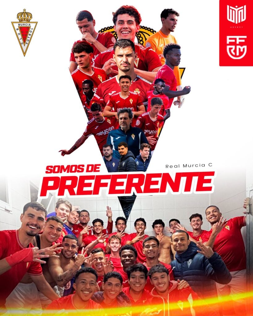 El Real Murcia C asciende a Preferente Autonómica