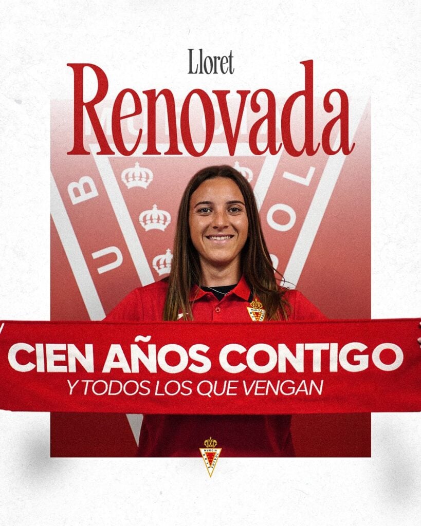 ¡Lloret, renovada! Seguridad y personalidad en la portería del Real Murcia Femenino