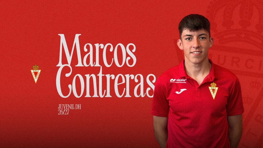 Marcos Contreras, nuevo delantero para la estructura juvenil del club