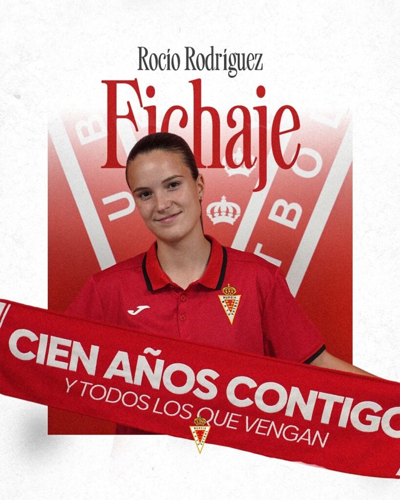 Rocío Rodríguez, primer fichaje del Real Murcia Femenino 2026/27