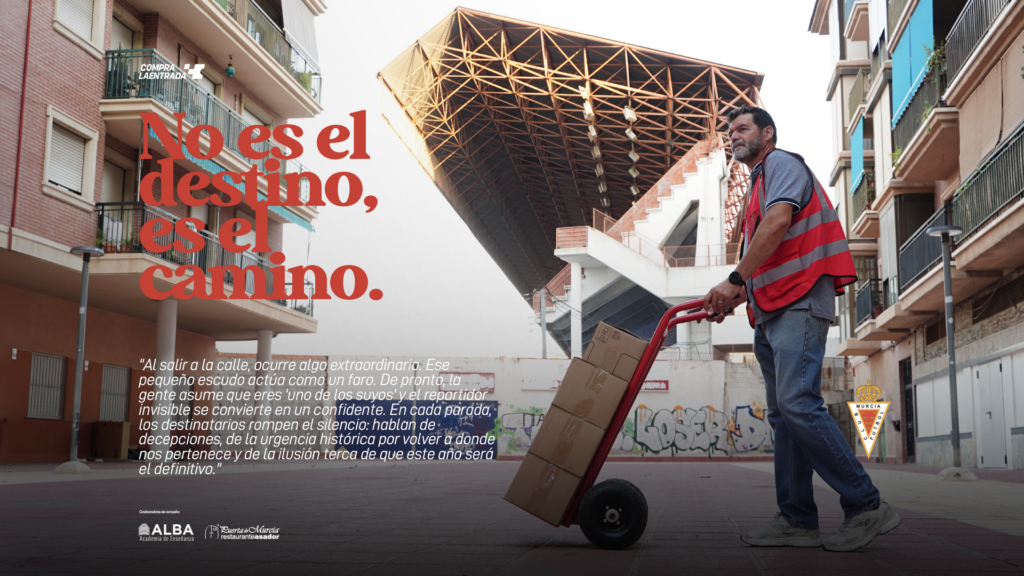 ¡Abónate al Real Murcia! «No es el destino, es el camino» campaña de abonos 2026/27