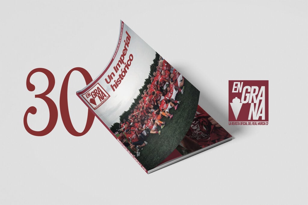 Ya disponible el número 30 de la Revista Oficial del Real Murcia: un Imperial histórico, protagonista