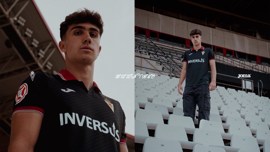 El hormigón y la pasión se funden: el Real Murcia C.F. presenta su tercera equipación oficial 2026/27