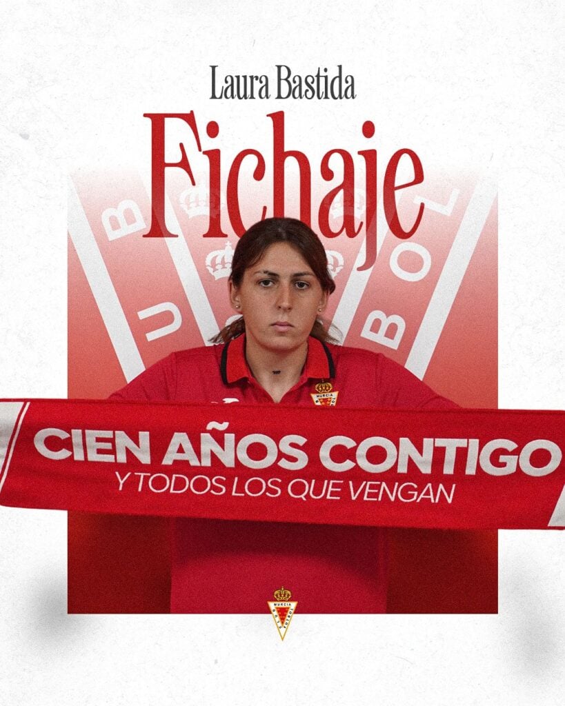 Laura Bastida, nuevo refuerzo para el ataque del Real Murcia Femenino 2026/27