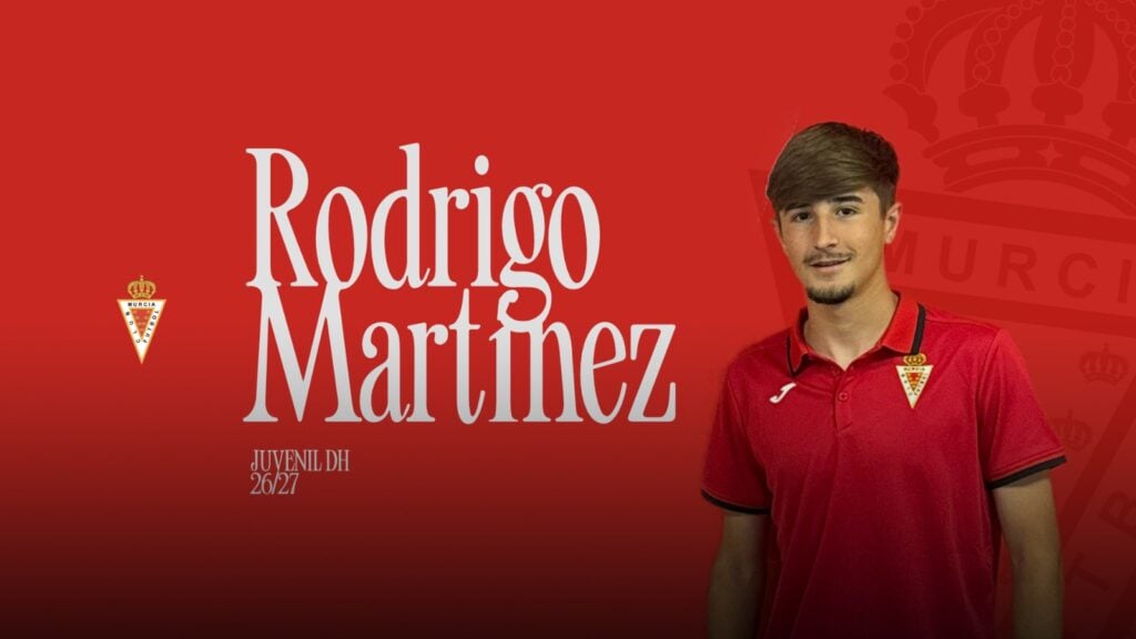 Rodrigo Martínez Guardiola promociona al Juvenil División de Honor