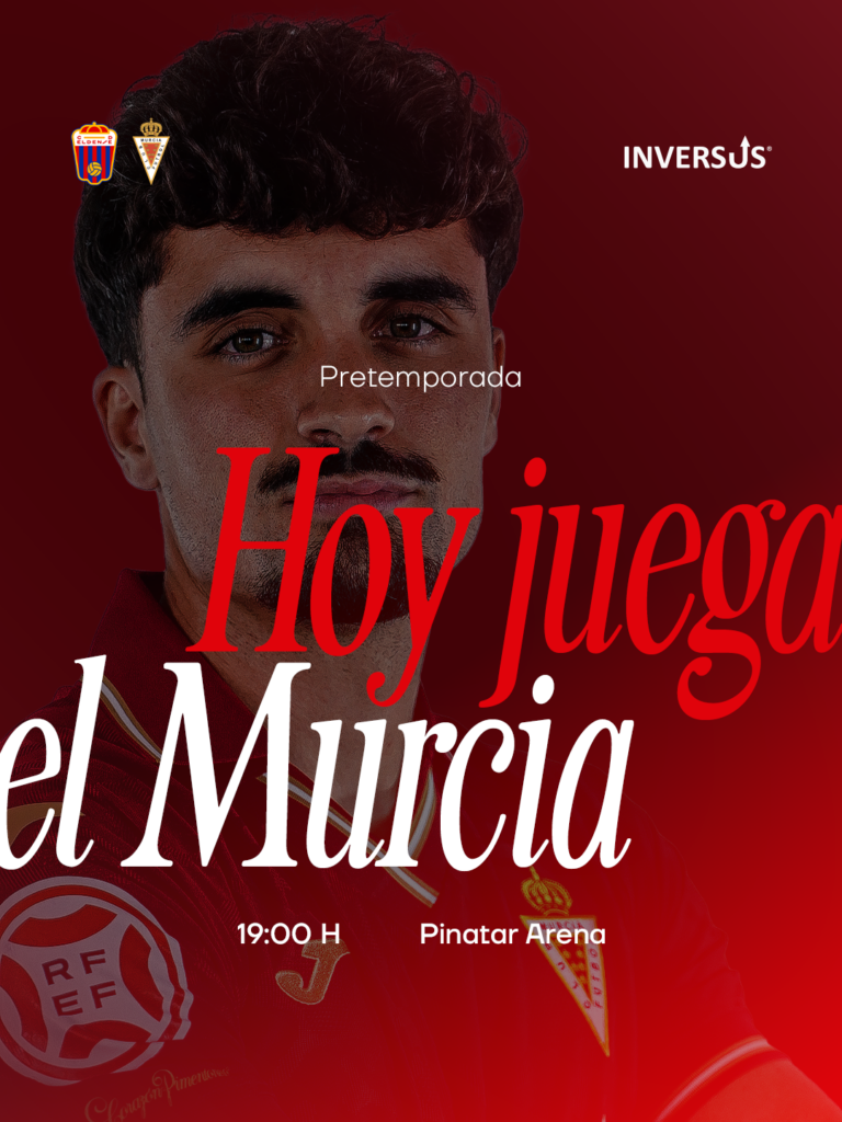 Hoy juega el Real Murcia en Pinatar Arena el segundo partido de pretemporada