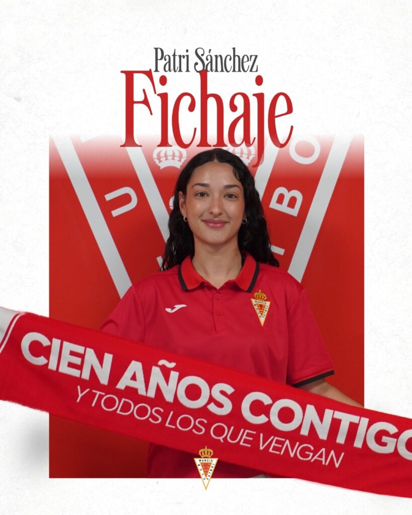 Patricia Sánchez, nuevo refuerzo para el Real Murcia Femenino 2026/27