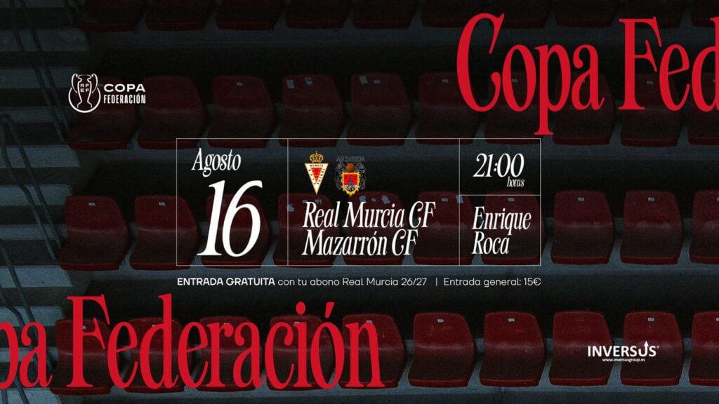 El Real Murcia vuelve a casa este domingo en la Copa Federación
