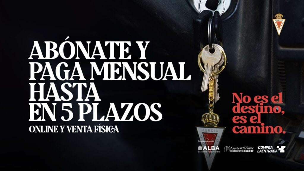 Todavía estás a tiempo de abonarte y hacerlo en hasta 5 plazos