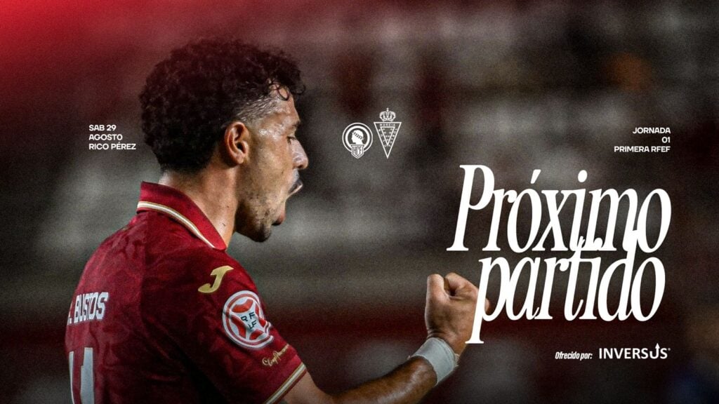 El Real Murcia inicia la liga ante el Hércules C.F. en el José Rico Pérez