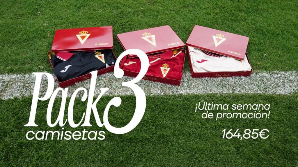 Última semana para conseguir el pack exclusivo de equipaciones para abonados 2026/27