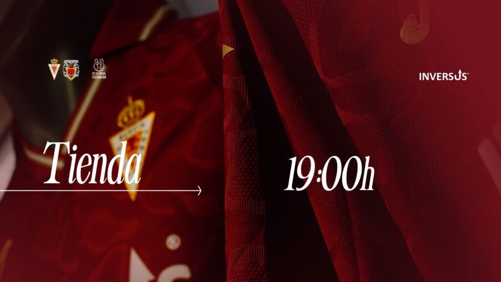 La Tienda Oficial abrirá hoy desde las 19:00 horas con motivo del partido