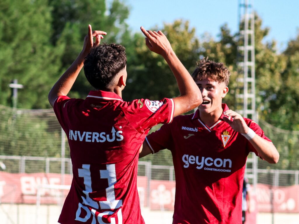 El Juvenil DH Promises logra su primera victoria de la temporada en el derbi ante el Cartagena (2-0)