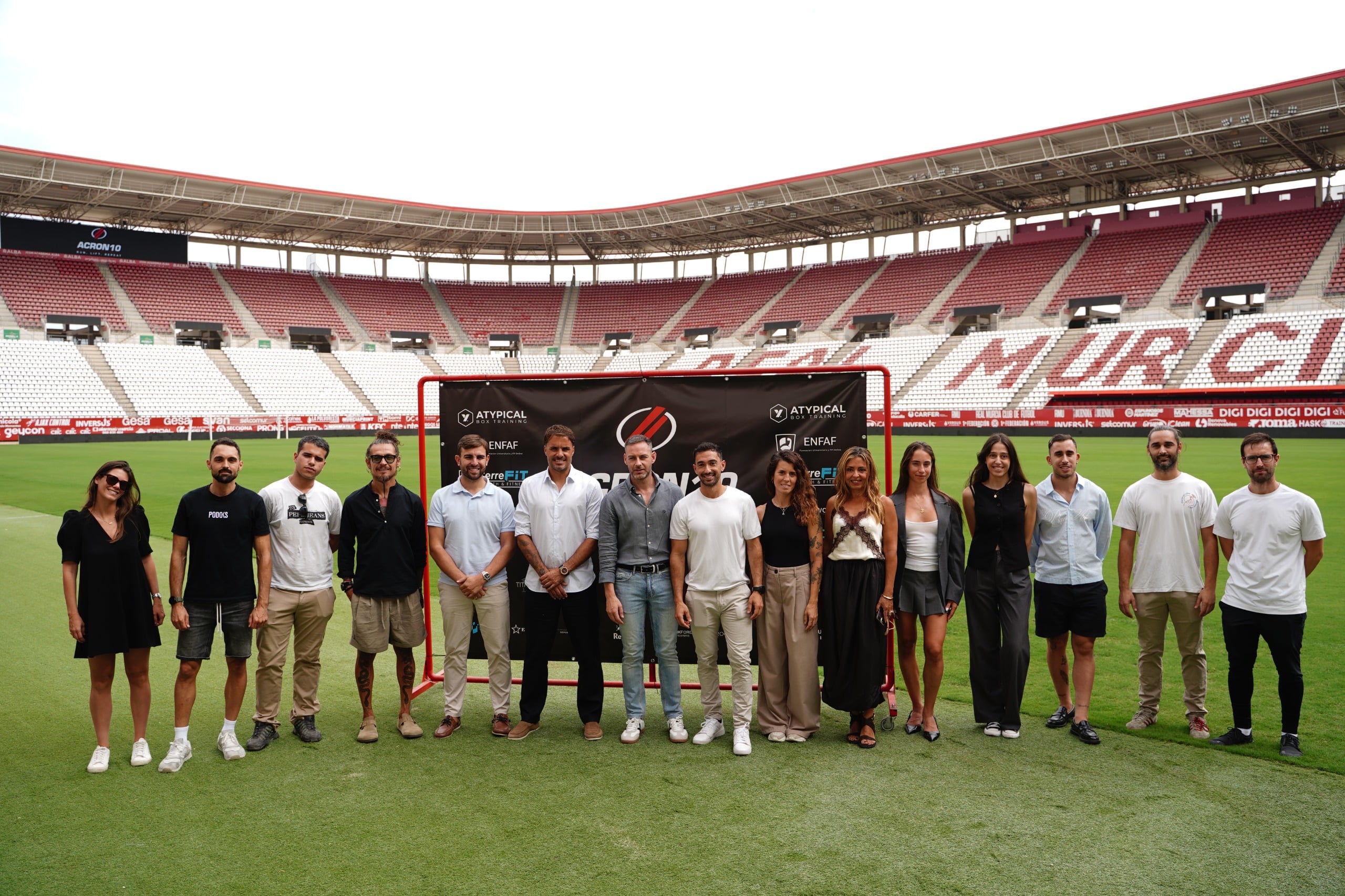 ACRON10 se presenta en el Estadio Enrique Roca de Murcia – Real Murcia CF