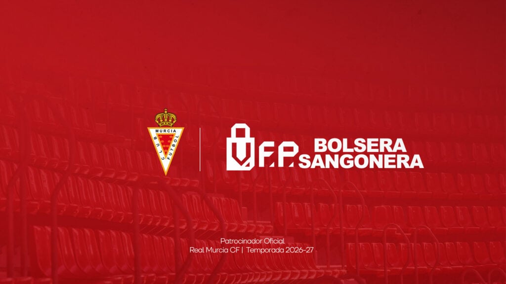 VFP Bolsera Sangonera continúa como patrocinador del Real Murcia C.F. para la temporada 2026/27