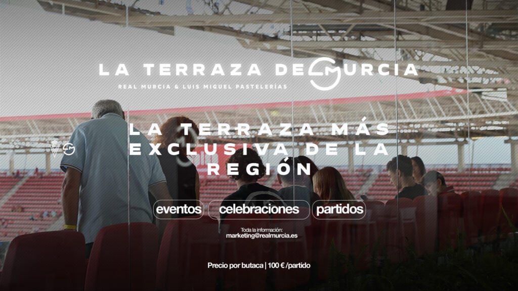 La Terraza del Murcia: un espacio exclusivo para tus eventos empresa, celebraciones y partidos