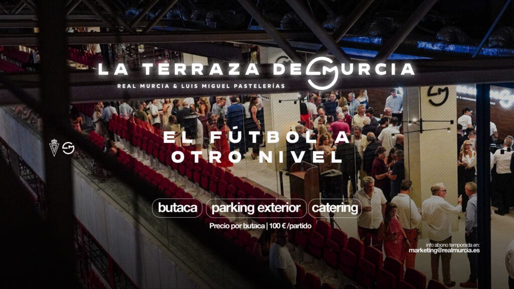 La Terraza del Murcia: un espacio exclusivo para tus eventos empresa, celebraciones y partidos