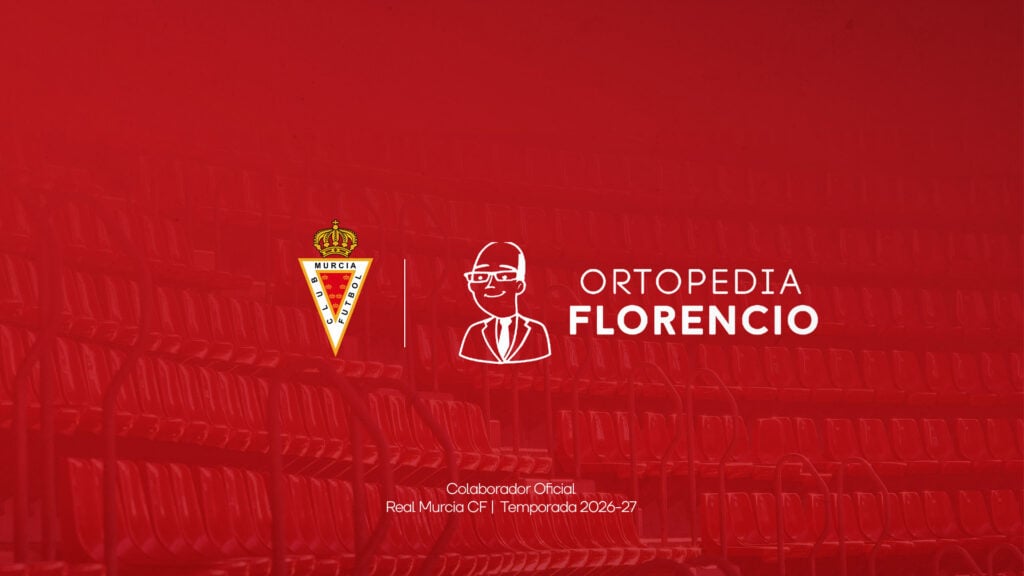 Ortopedia Florencio renueva su colaboración con el Real Murcia una temporada más