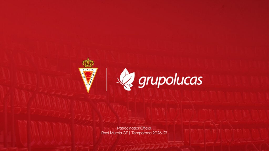 Grupo Lucas renueva su compromiso con el Real Murcia para la temporada 2026/2027