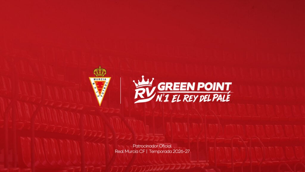 El Real Murcia C.F. incorpora a Palets RV Green Point como nuevo patrocinador para la temporada 2026/27